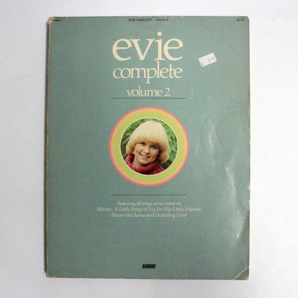 evie complete volume 2 Printed Music Songbook